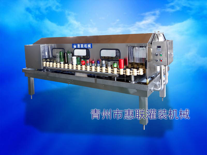 六轮冲控洗瓶机